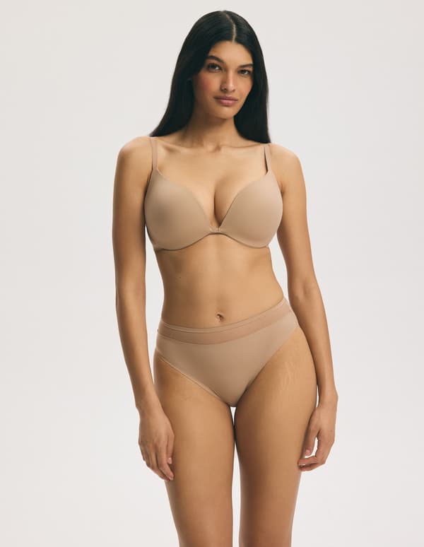 Esotiq BASIC Push-Up -rintaliivit | Beige 75B
