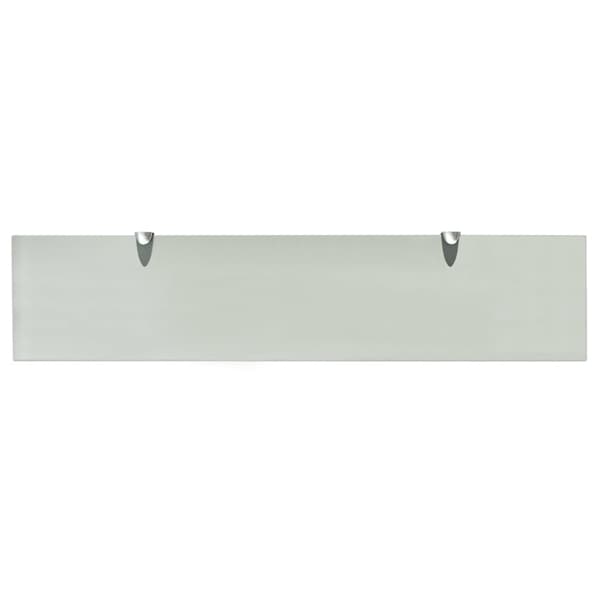 vidaXL ophængt glashylde 90x20 cm, 8 mm