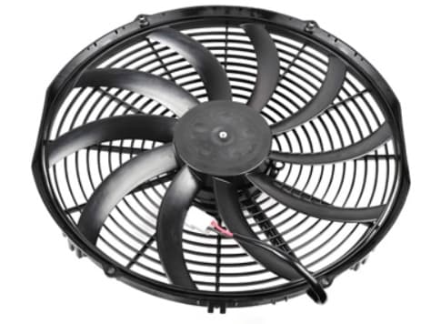 Spal-fläkt 12V VA18-AP71/LL-59A 385mm sug