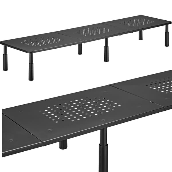 MOZOS SPM2 BORD STÄLL HYLLA FÖR TVÅ SKÄRMAR