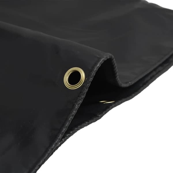 vidaXL Pressu, musta, 1x2,5 m, 650 g/m²