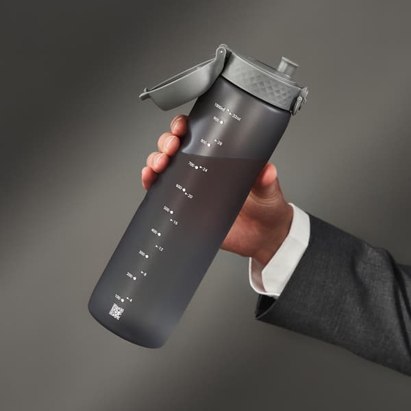 ION8 BPA-vapaa pullo I8RF1000GRY harmaa