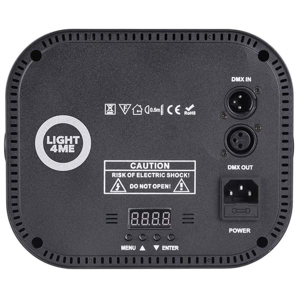 LIGHT4ME MULTIPHASE multieffekt LED UV wash strobe
