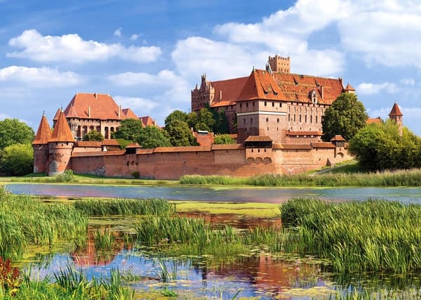 Pussel 3000 brikker Malbork, Polen