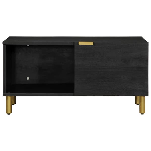 vidaXL sofabord, sort, 80x50x40 cm, træbaseret materiale