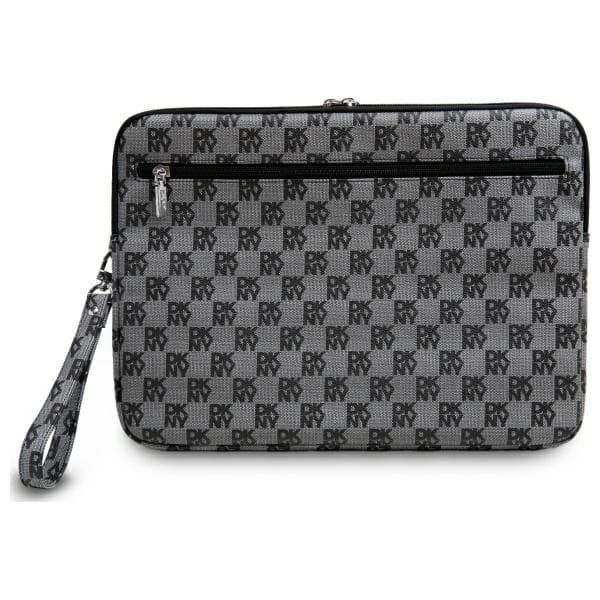 DKNY Ærme DKCS16PVSHLK 16" sort/sort ternet mønster trykte striber