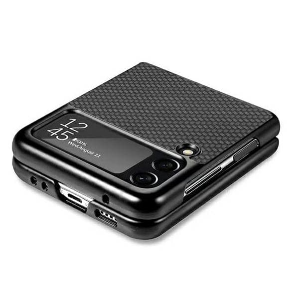 Beline Carbon-cover til Galaxy Z Flip 6, sort