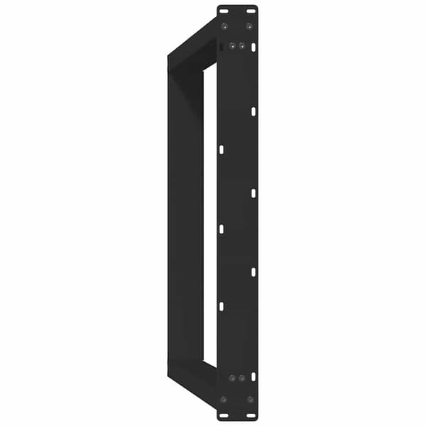 vidXL Spisebordsben, 2 stk., sorte, 80x(72-73) cm