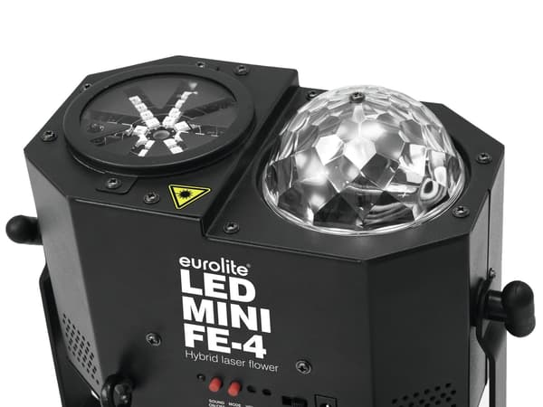 Eurolite LED Mini FE-4 Hybrid Laserblomst - Laser