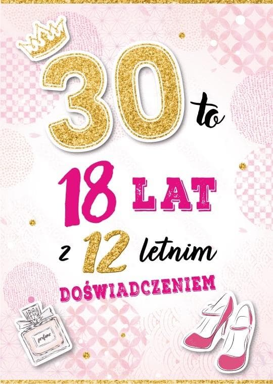 Fødselsdagskort 30