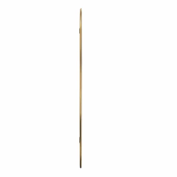 vidaXL Väggspegel, guld, 60x25 cm