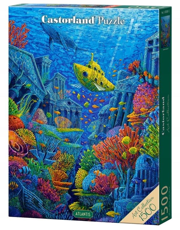Palapeli 1500 palaa C-152087-2 Atlantis