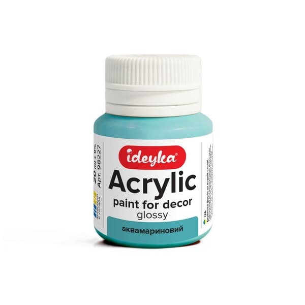 Akvamariini akryylimaali 20ml