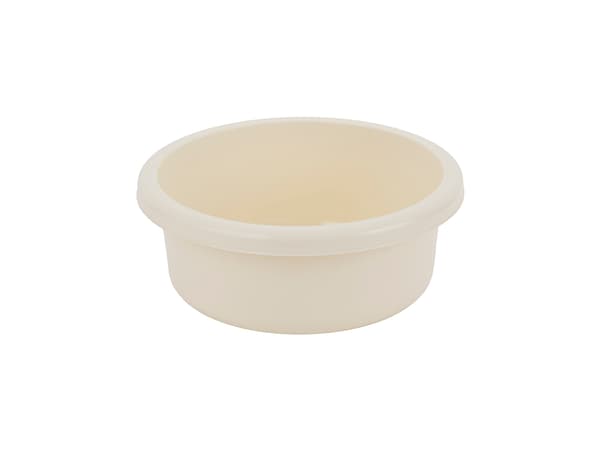 RUND PLASTIKSKÅL 26CM 4L CREM - BEN
