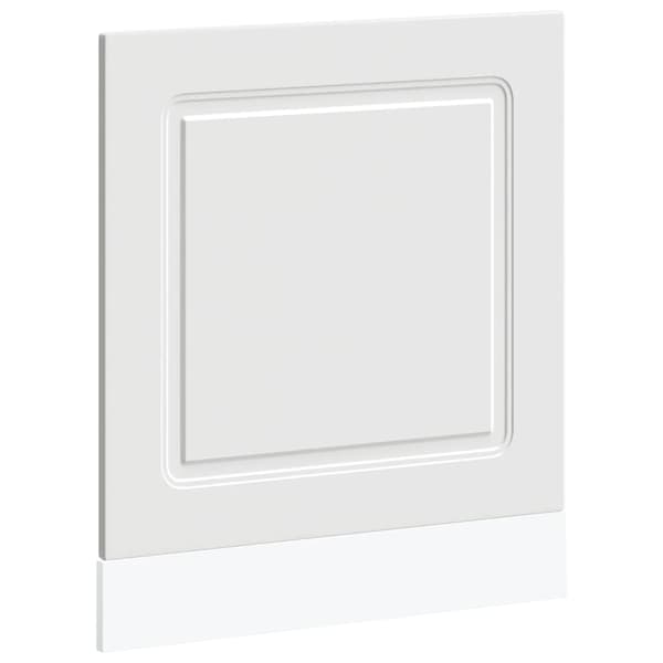 vidaXL Diskmaskinspanel, Kalmar vit, 60x1,5x67 cm