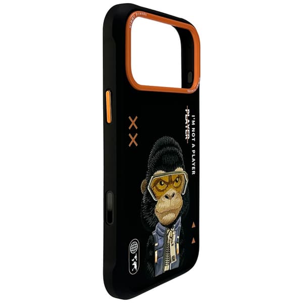 Nimmy Cool&Cute 2.0 Gorilla-cover til iPhone 17 Pro Max Sort
