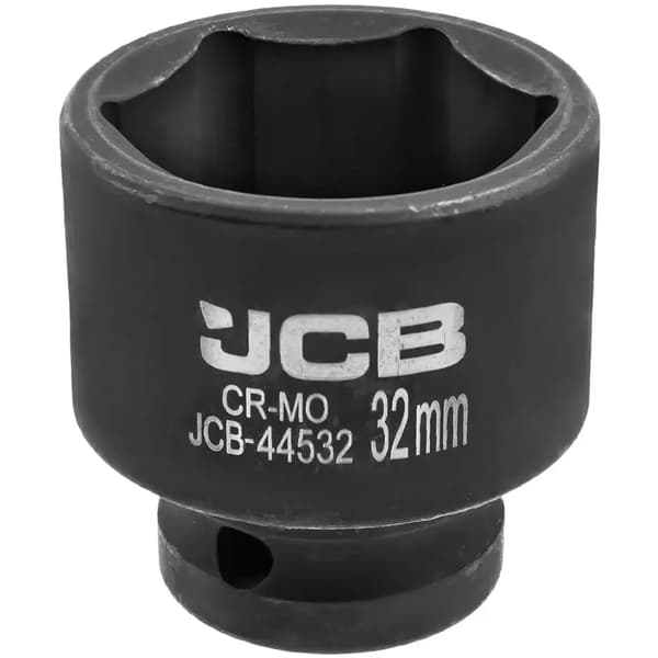 JCB Slagtopnøgle 1/2" 32 mm 6-punkts Cr-Mo topnøgle