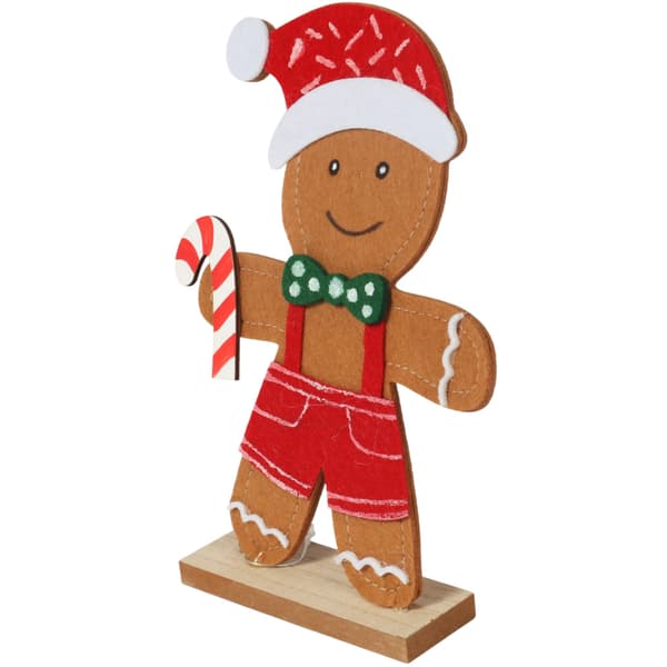 Julefiltfigur peberkagemand 20 cm