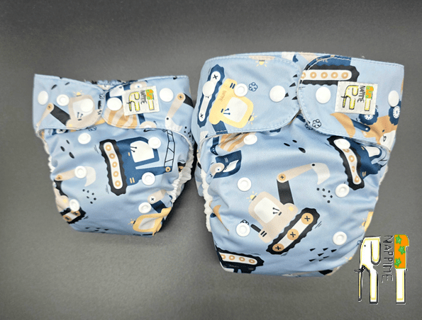 NappiMe MINI POCKET BAMBOO DIGGER återanvändbara blöjor