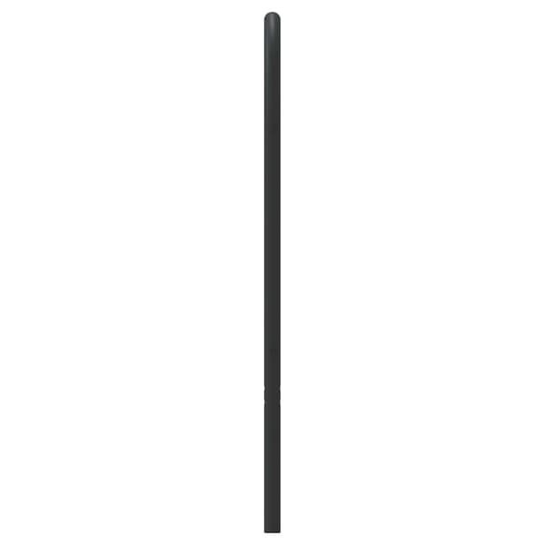 vidaXL metalsengegavl sort 140 cm