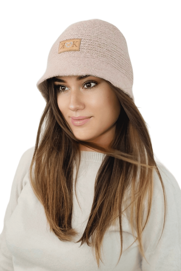 SONIA trendig buckethatt, rosa färg