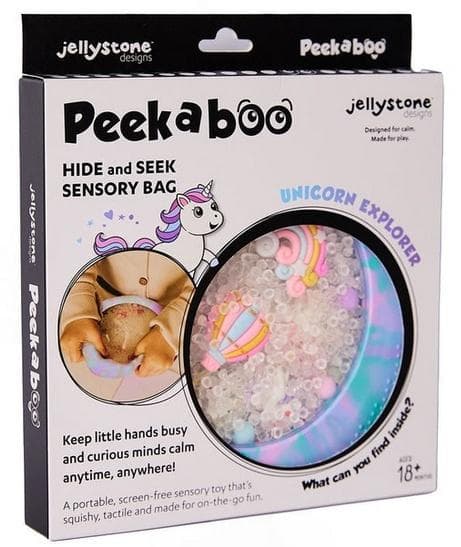 Peekaboo Enhörning Sensorisk Skiva