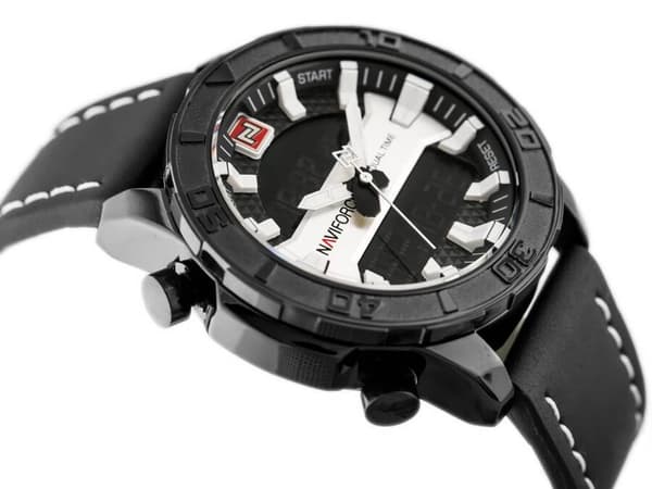 Herreur NAVIFORCE - NF9114 (zn046a) - sort/sølv