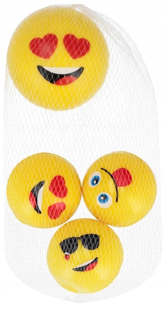 GUMMIBOLD 3 STK. SMILE 4CM ET