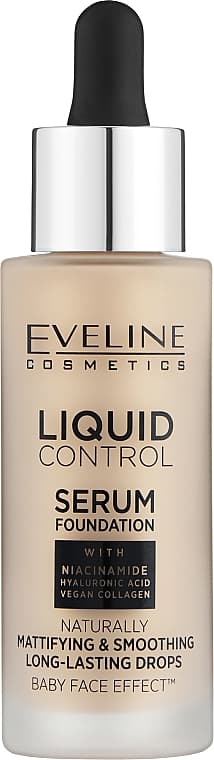Eveline Liquid Serum Foundation Matterende ansigtsfoundation - 015 32ml