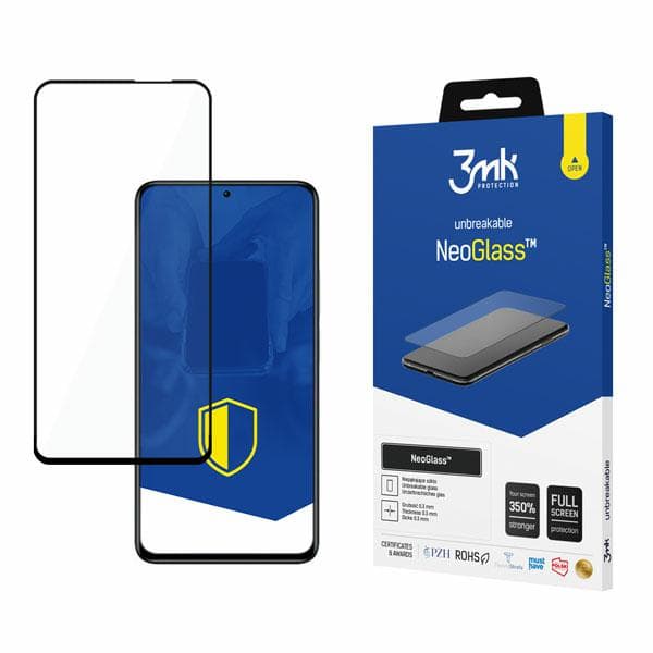 3MK NeoGlass Hybridglas til Xiaomi Redmi Note 11 Pro 5G/Pro+ 5G, sort