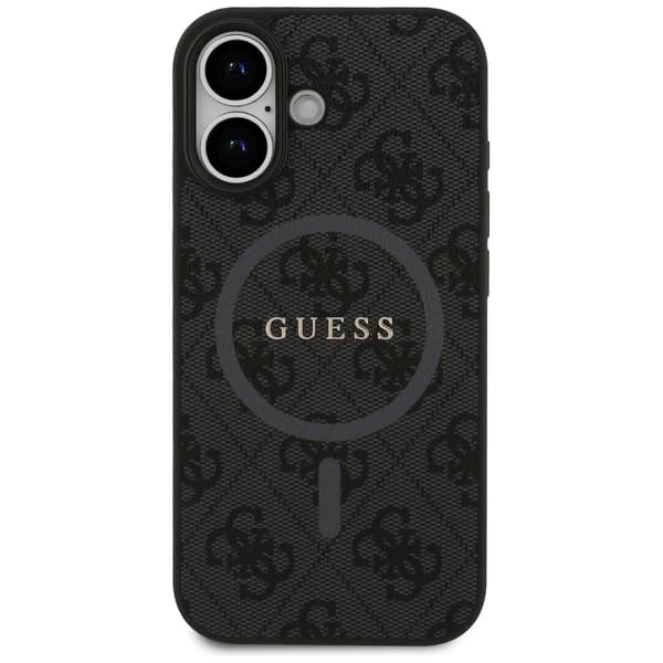 Guess 4G Ring Classic Logo MagSafedo iPhone 17 cover, sort