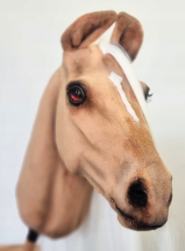 REALISTISK KÄPPHÄST - PALOMINO / MÄRKE A4