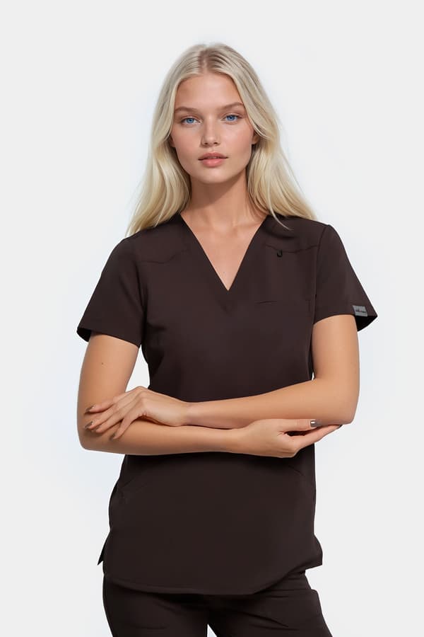 Stella dame medicinsk bluse STELLA SOFT DEEP MARINE XL