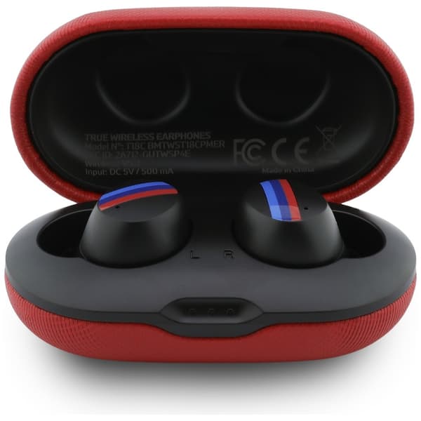 TWS Bluetooth-hörlurar BMW M metalllogotyp ENC röda