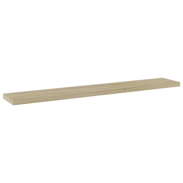 vidaXL bogreoler, 4 stk., Sonoma eg, 60x10x1,5 cm, spånplade