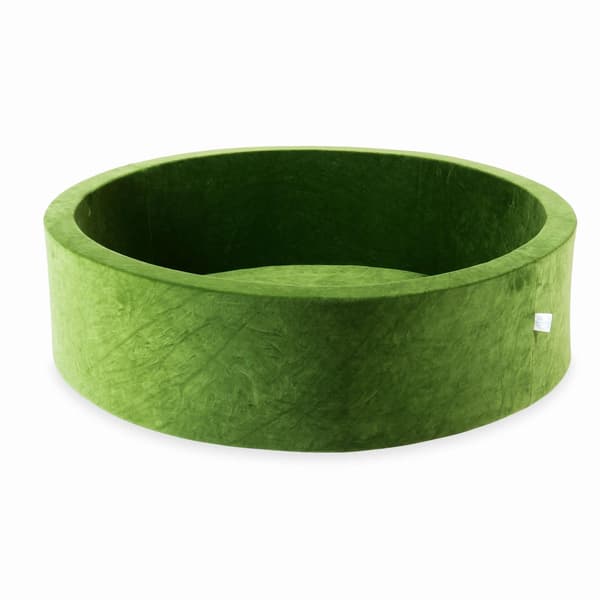 Tør pool 110x30 fløjlsblød olivengrøn uden bolde