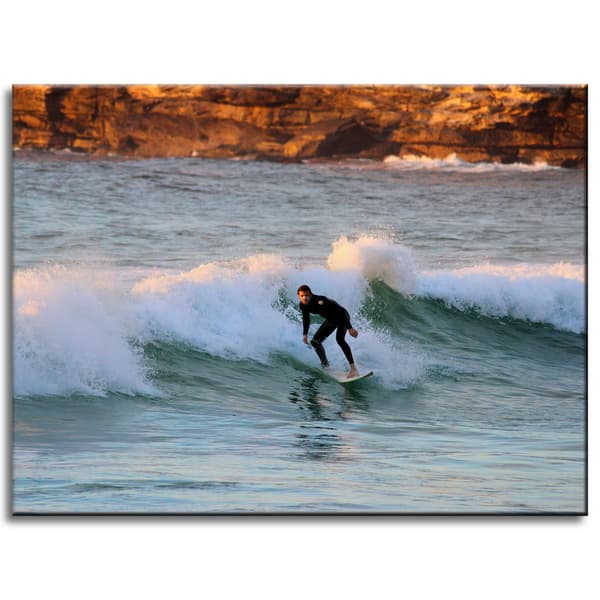 Canvastaulu Surffaaja aallolla 40x30 cm