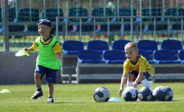 Blød skumbold til børn i alderen 3 til 7 år.