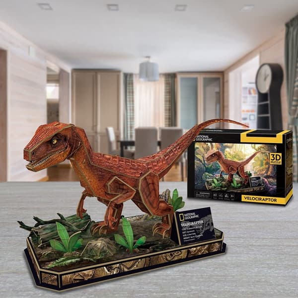 3D-PALAPELI NATIONAL GEOGRAPHIC VELOCIRAPTOR 0534