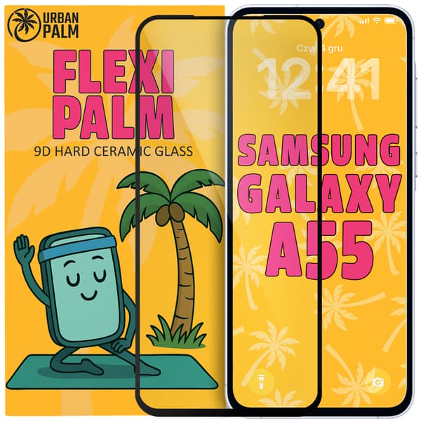 9D Flexi Palm Keramiskt Glas för Samsung Galaxy A55 5G