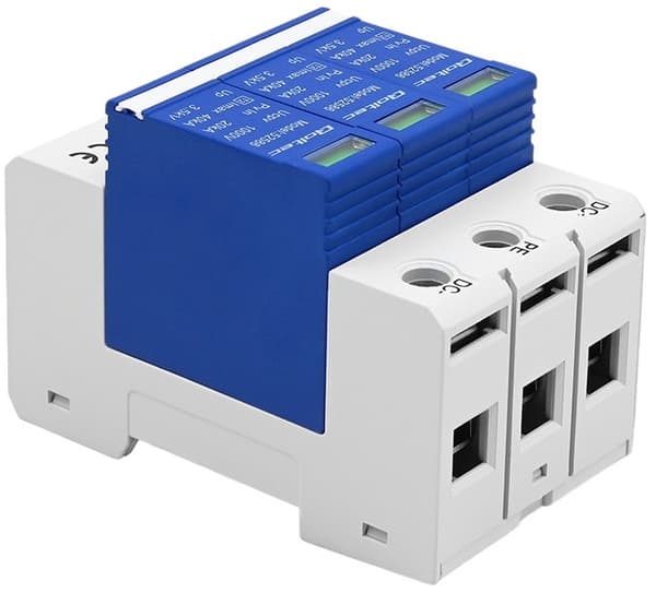 Qoltec DC 3P 1000 V T2 C overspændingsafleder