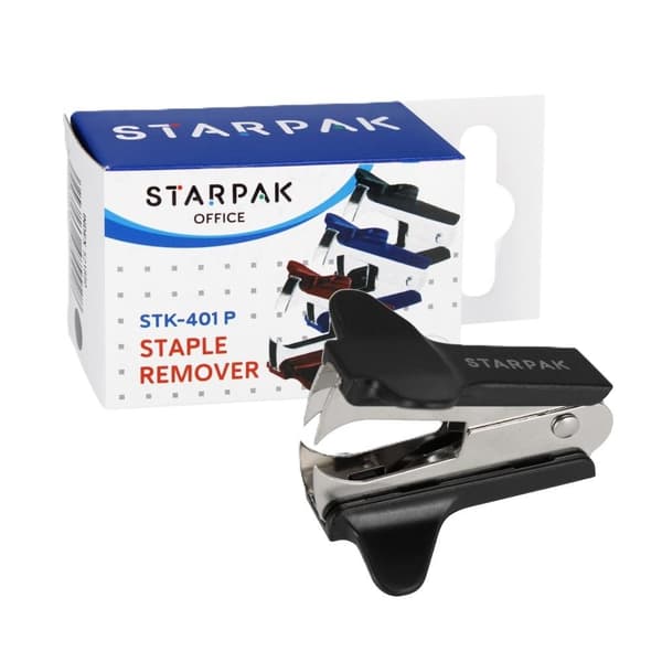 Hæfteklammerfjerner STK-401 sort