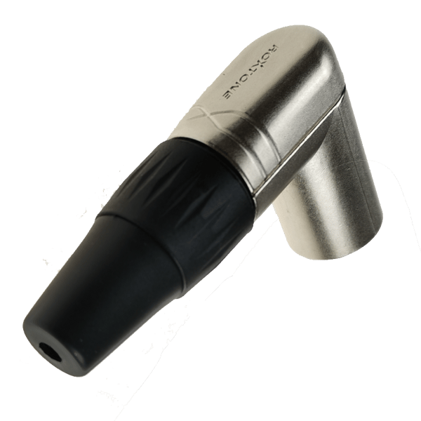 Vinklet XLR-stik Roxtone RX3RMP-NT