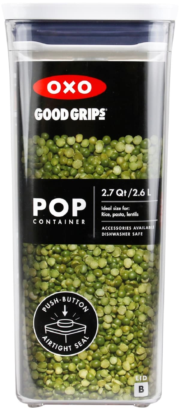 POP2 Beholder 2,6l Rektangulær Mellem GoodGrips / OXO