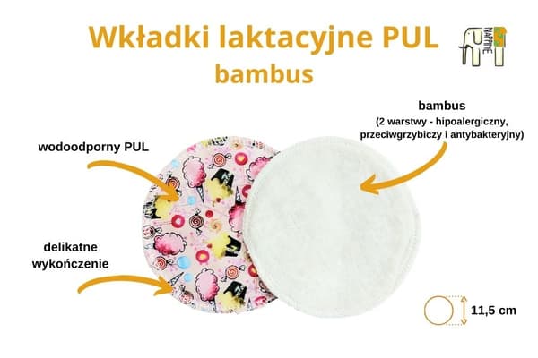NappiMe PUL Bambu imukykyiset tyynyt