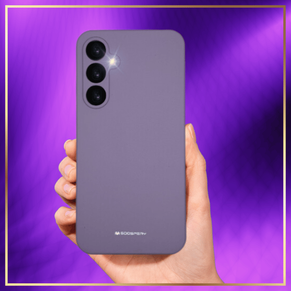 Mercury Silikone Etui til Galaxy A35, Lilla