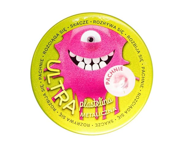 Ultra Plasticine Duftende Metallisk Pink
