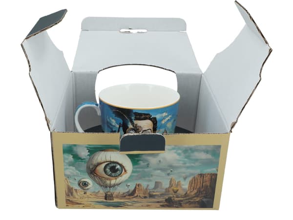 Kop og underkop - inspireret af S. Dalí's maleri (carmani)
