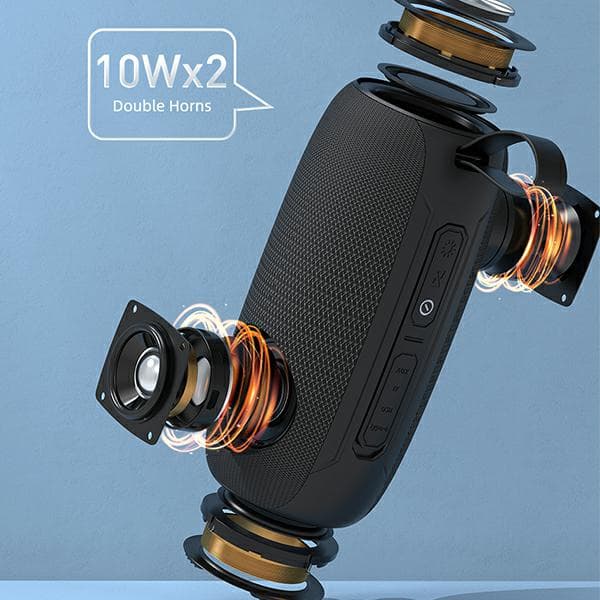 AWEI Y370 20W Bluetooth-högtalare svart