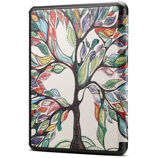Fodral till Amazon Kindle Paperwhite V/5 2021, Smartcase, Livets Träd